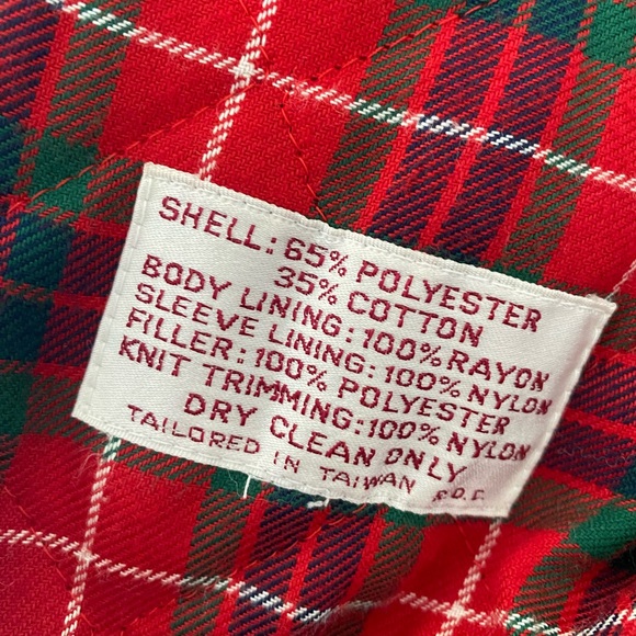 Barracuda G9 Quilt Lined Jacket Vintage 1980 never worn - Picture 4 of 5